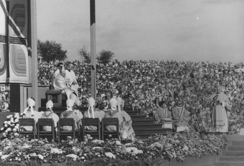 Pope John Paul II's visit to Iowa